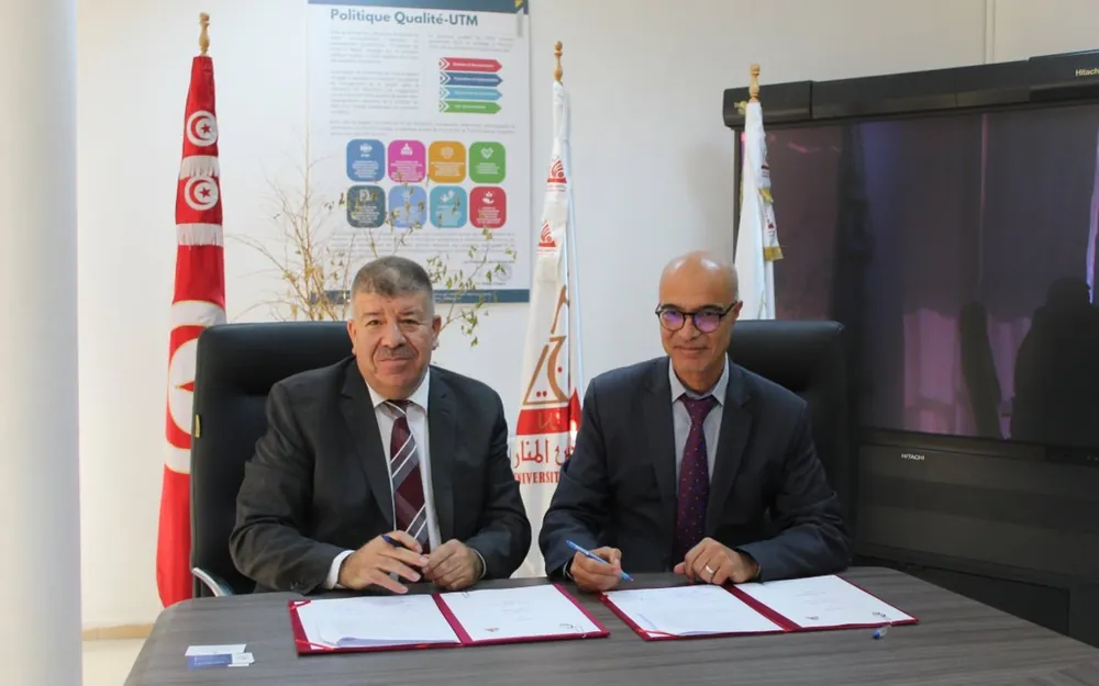 Signing of the agreement with Palestine Polytechnic University