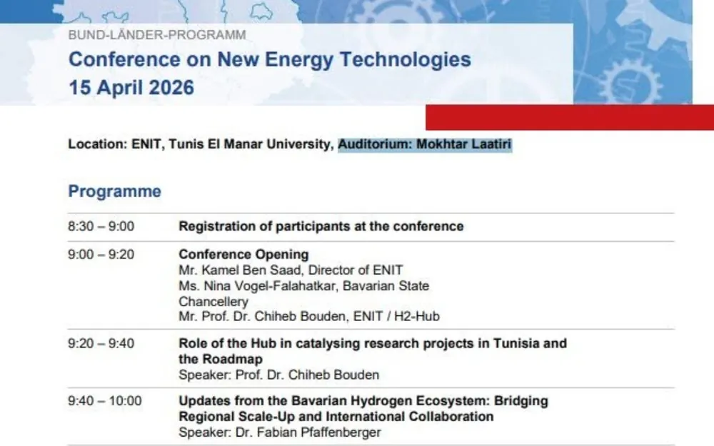 Conference on New Energy Technologies at ENIT