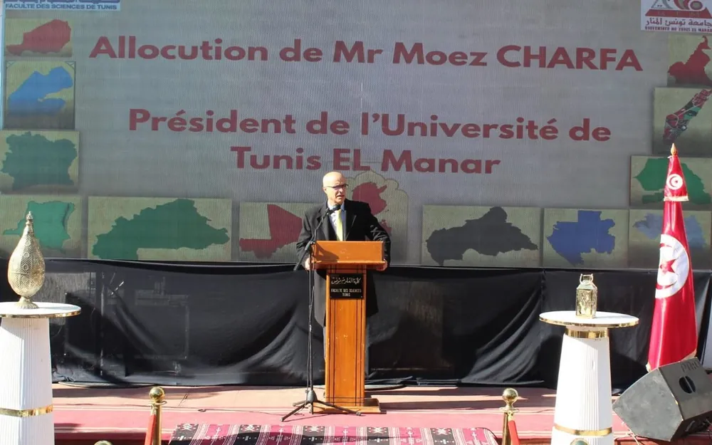 The UTM President opening the International Students Forum at FST